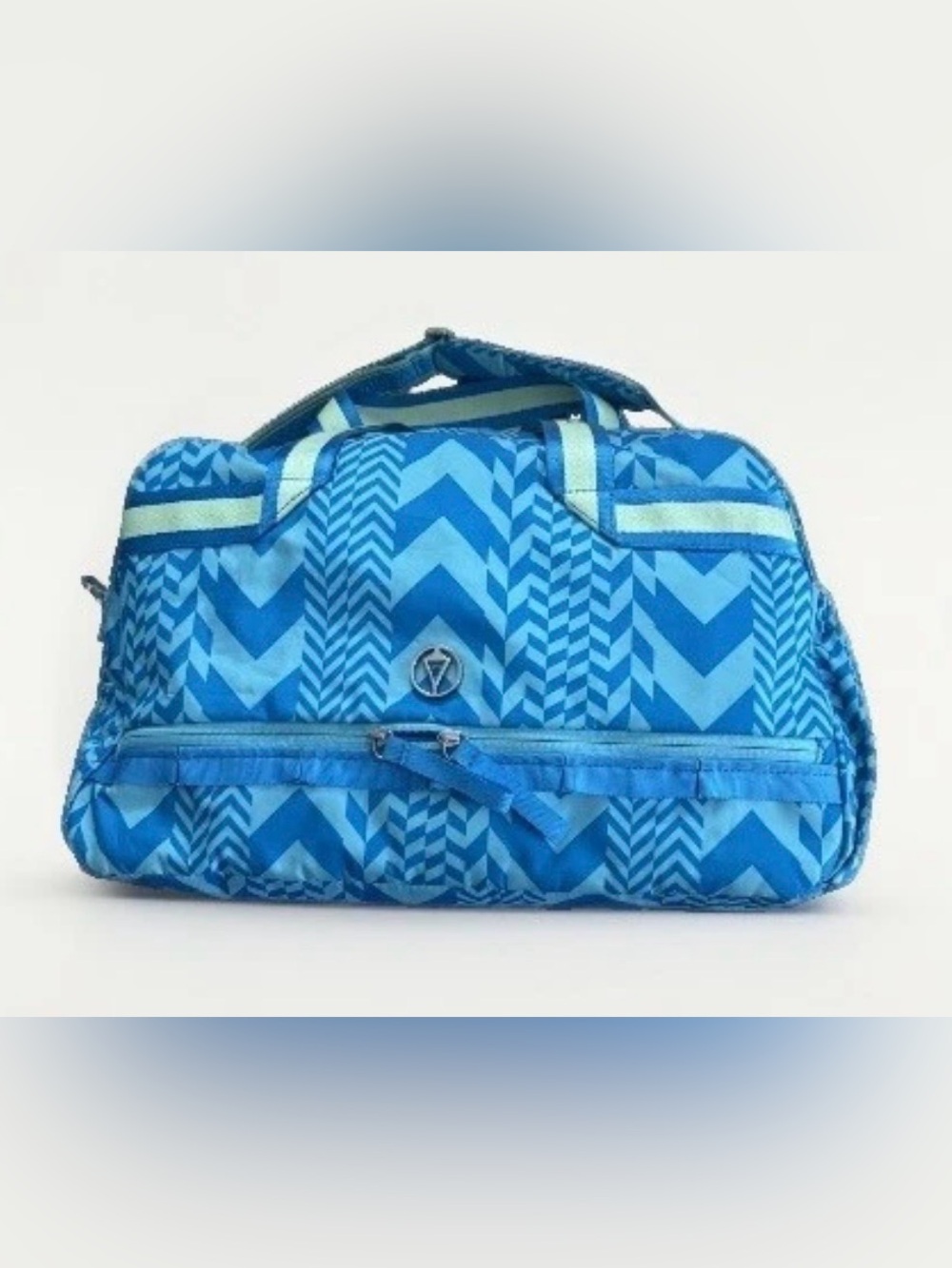 ivivva By Lululemon Duffle Bag  AOP Yoga Gym Beach Weekend Rare Discontinued